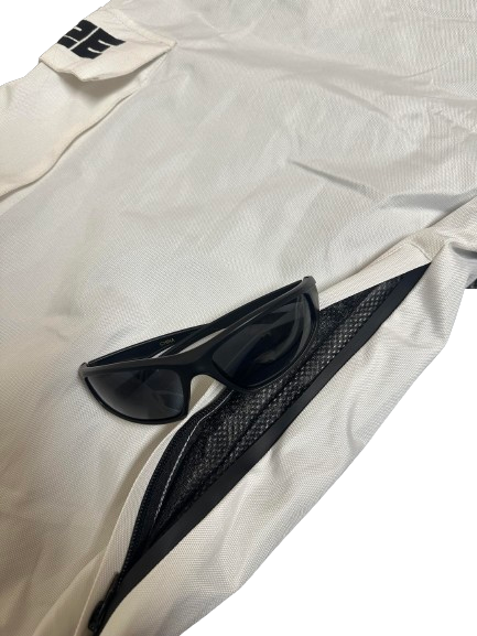 White CORTEX Baggy Snow Pants