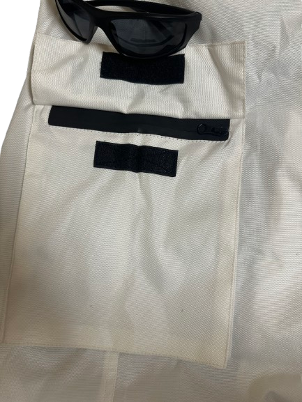 White CORTEX Baggy Snow Pants