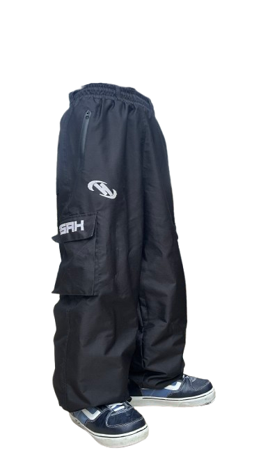 Black CORTEX Baggy Snow Pants