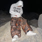 White CORTEX Baggy Snow Pants