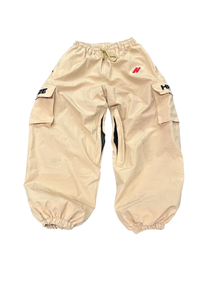 Beige Classic Baggy Snow Pants (TPU)