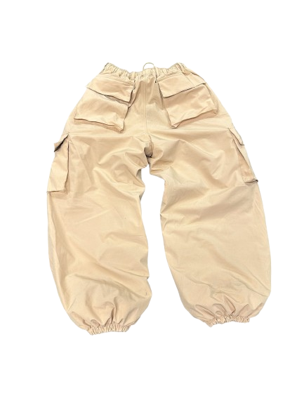 Beige Classic Baggy Snow Pants (TPU)