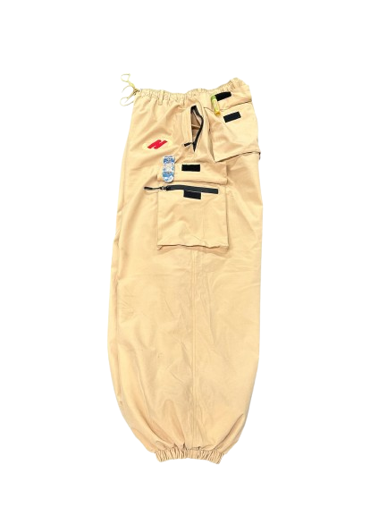 Beige Classic Baggy Snow Pants (TPU)