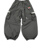 Black Classic Baggy Snow Pants (TPU)