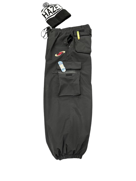 Black CORTEX Baggy Snow Pants