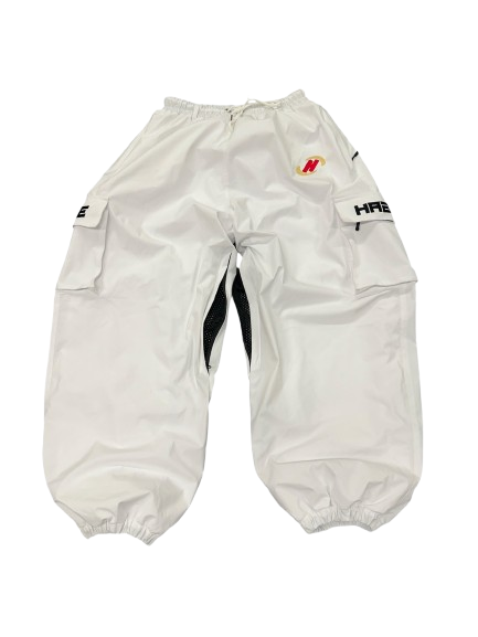 White Classic Baggy Snow Pants (TPU)