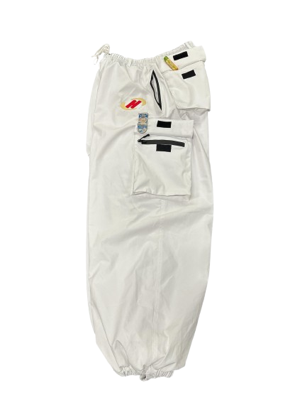 White Classic Baggy Snow Pants (TPU)