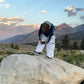 White Classic Baggy Snow Pants (TPU)